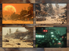 3000+ Nuclear Wasteland Battle Maps – Perfect for RPGs and Virtual Tabletop Games