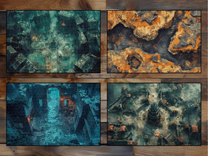 3000+ Nuclear Wasteland Battle Maps – Perfect for RPGs and Virtual Tabletop Games