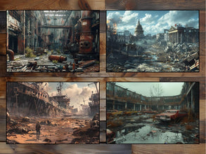 3000+ Nuclear Wasteland Battle Maps – Perfect for RPGs and Virtual Tabletop Games