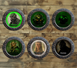 360 Unique DnD Character Tokens with Conditions – Perfect for RPG & Virtual Tabletop Games