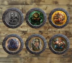 360 Unique DnD Character Tokens with Conditions – Perfect for RPG & Virtual Tabletop Games