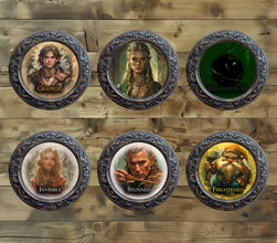 360 Unique DnD Character Tokens with Conditions – Perfect for RPG & Virtual Tabletop Games