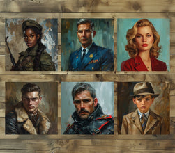 500 Unique Fantasy Character Portraits for RPGs – Perfect for Tabletop Gaming!