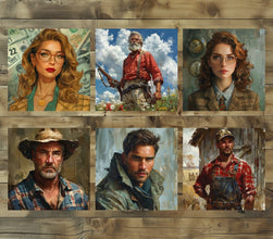 500 Unique Fantasy Character Portraits for RPGs – Perfect for Tabletop Gaming!