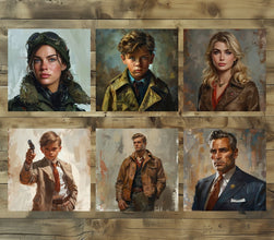 500 Unique Fantasy Character Portraits for RPGs – Perfect for Tabletop Gaming!