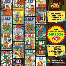 ALF Comic Collection Digital Set: Relive the 1980s with Hilarious Adventures!